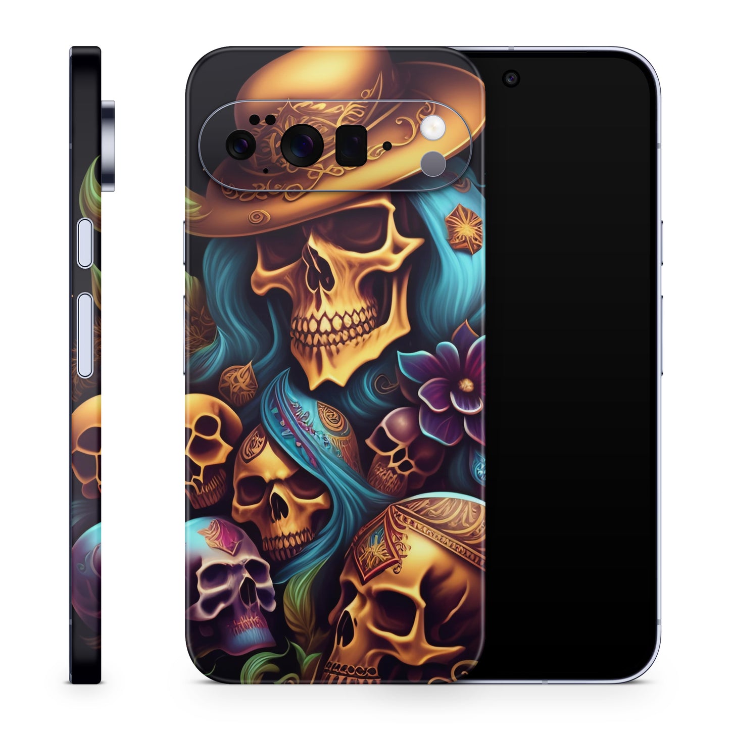 Google Pixel 10 Pro Skin Schutzfolie Vinyl Cover Skulltaker Aufkleber Skins4u