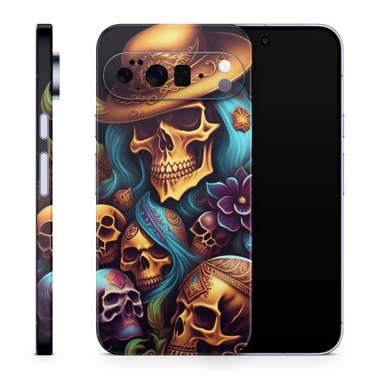 Google Pixel 10 Pro Skin Schutzfolie Vinyl Cover Skulltaker Aufkleber Skins4u