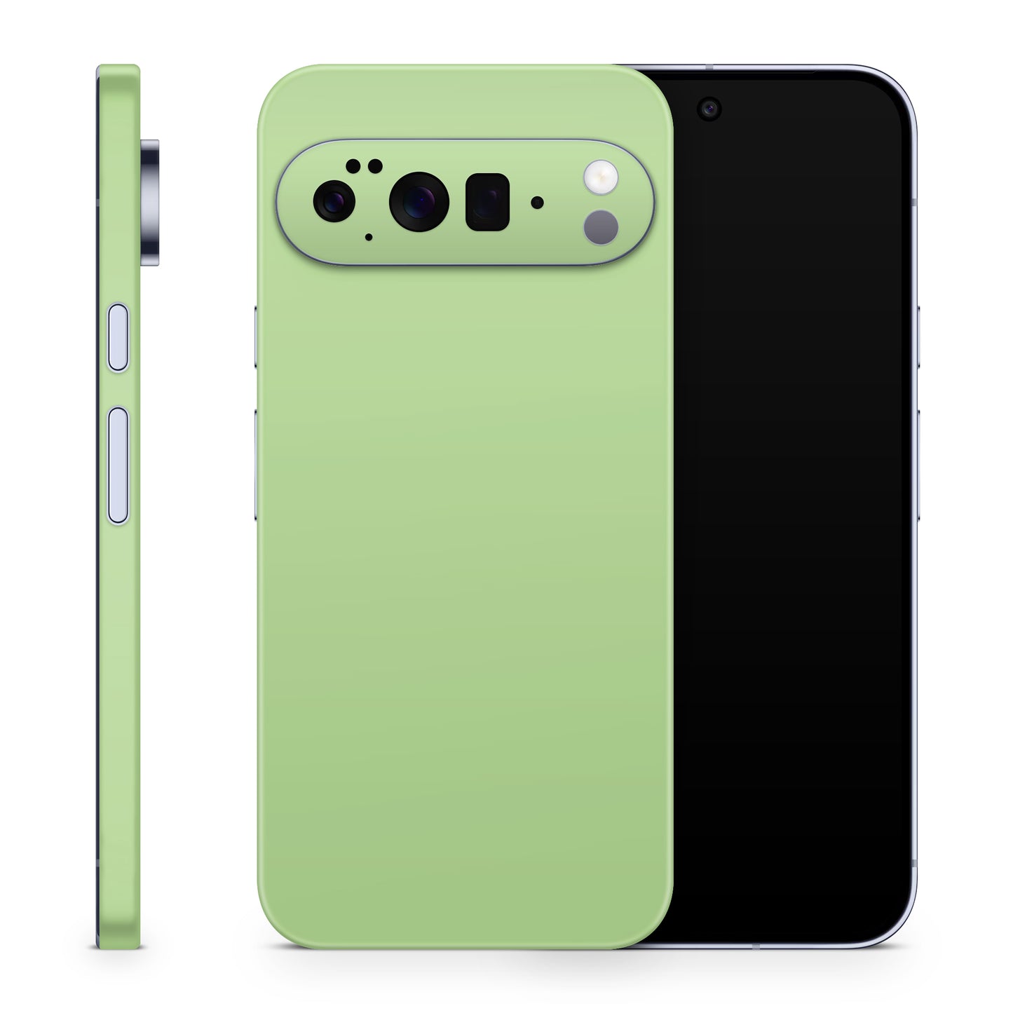 Google Pixel 10 Pro Skin Schutzfolie Vinyl Cover Solid State Apfelgrün Aufkleber Skins4u