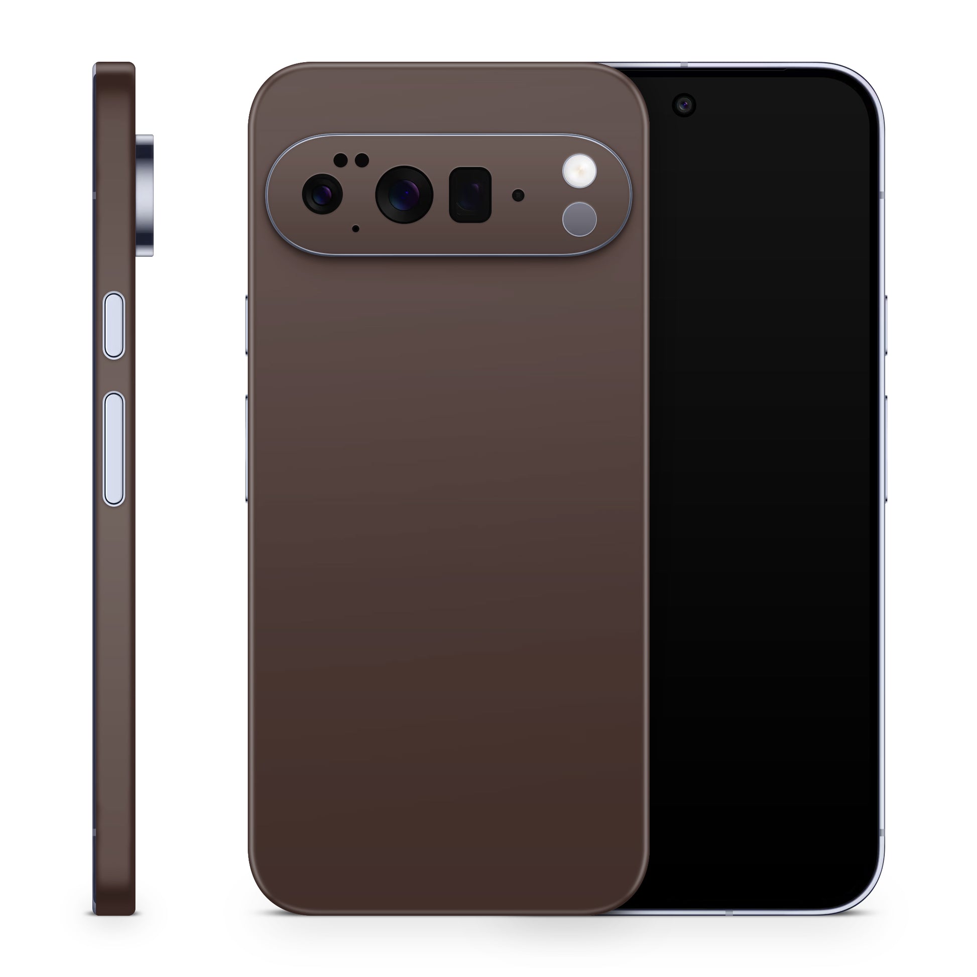 Google Pixel 10 Pro Skin Schutzfolie Vinyl Cover Solid State Chocolate Aufkleber Skins4u
