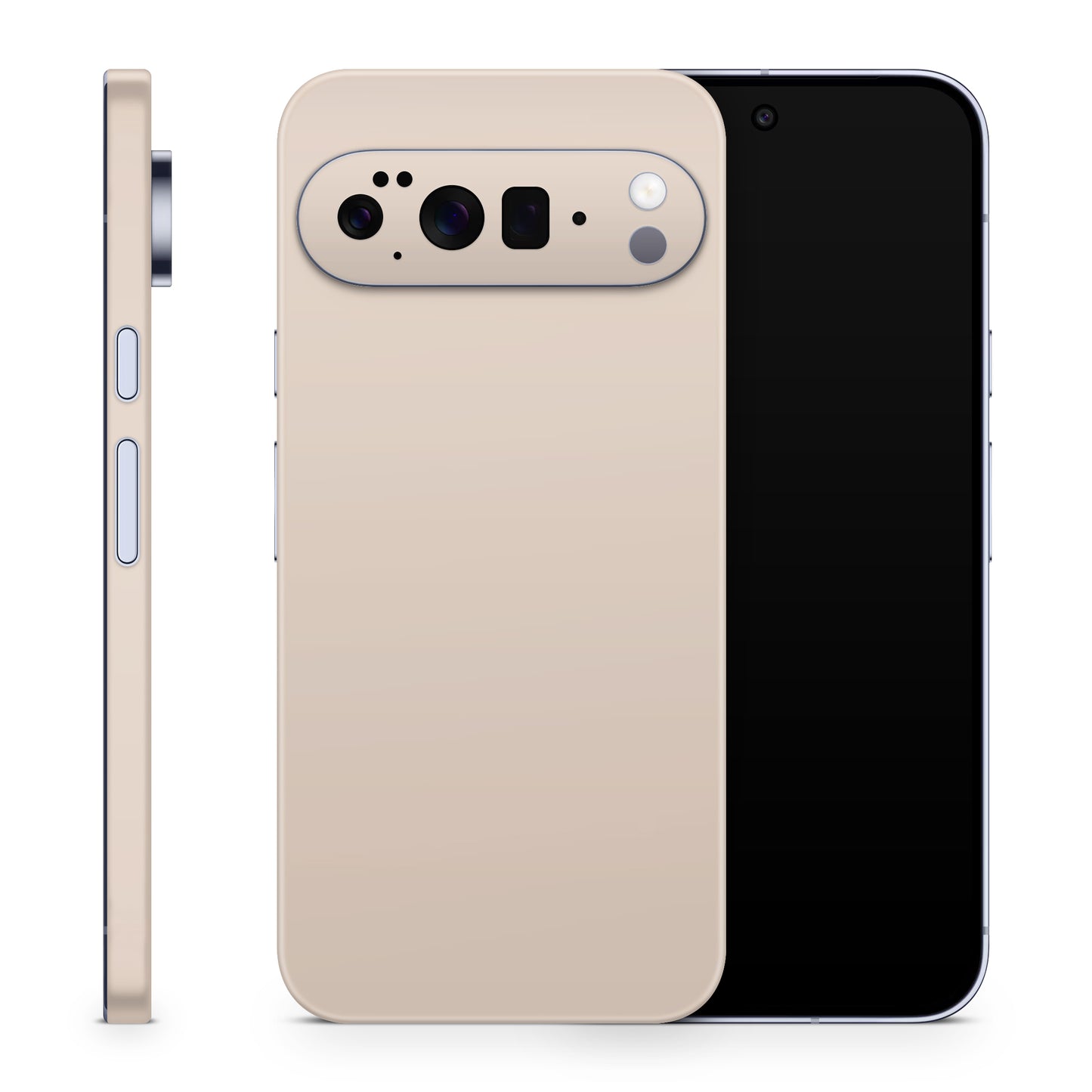 Google Pixel 10 Pro Skin Schutzfolie Vinyl Cover Solid State Cream Aufkleber Skins4u