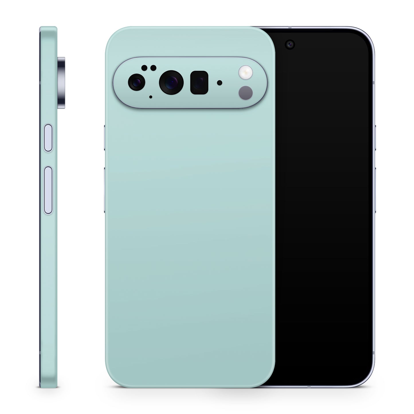 Google Pixel 10 Pro XL Skin Schutzfolie Vinyl Cover Solid State mint Aufkleber Skins4u