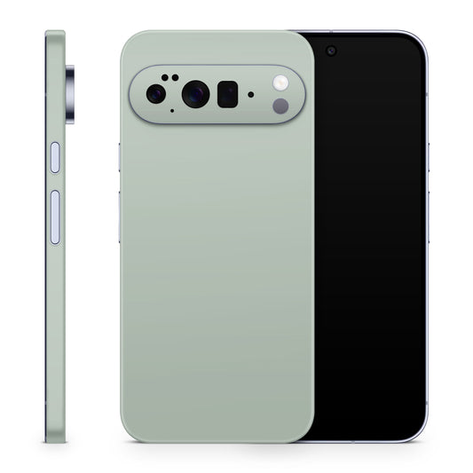 Google Pixel 10 Pro XL Skin Schutzfolie Vinyl Cover Solid State pistazie Aufkleber Skins4u