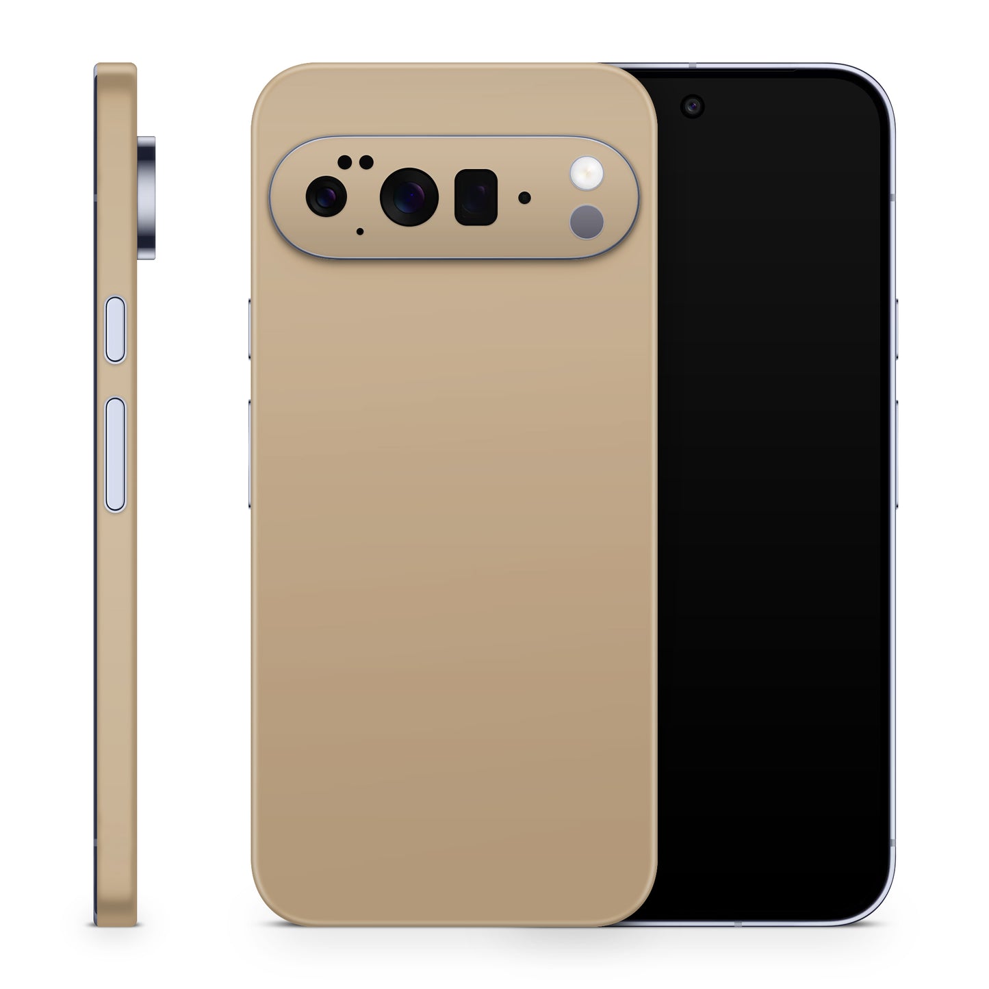 Google Pixel 10 Pro XL Skin Schutzfolie Vinyl Cover Solid State wheat Aufkleber Skins4u