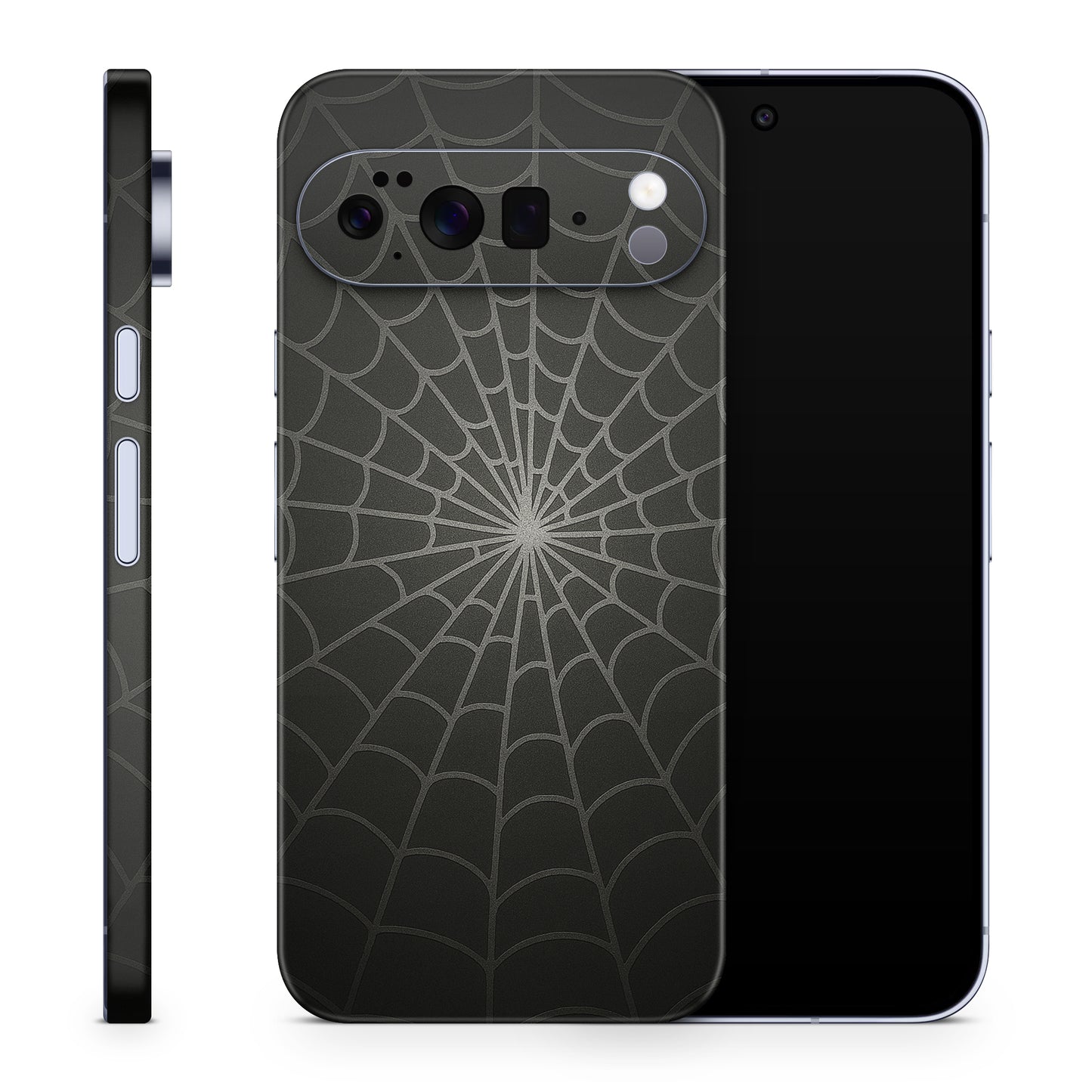 Google Pixel 10 Pro Skin Schutzfolie Vinyl Cover Spiderweb black Aufkleber Skins4u