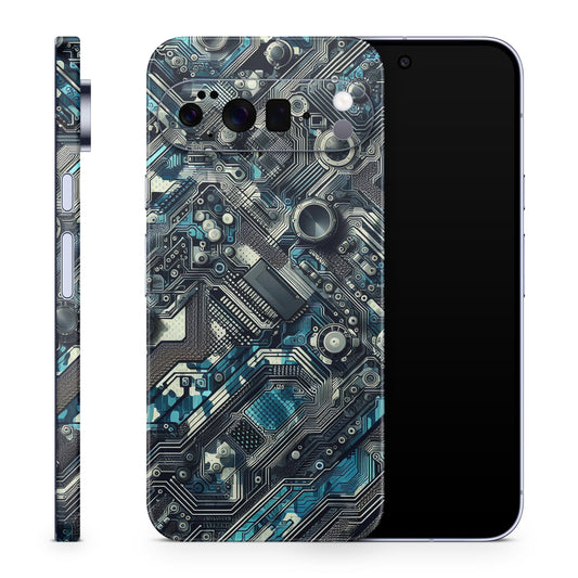 Google Pixel 10 Pro Skin Schutzfolie Vinyl Cover Technical Aufkleber Skins4u