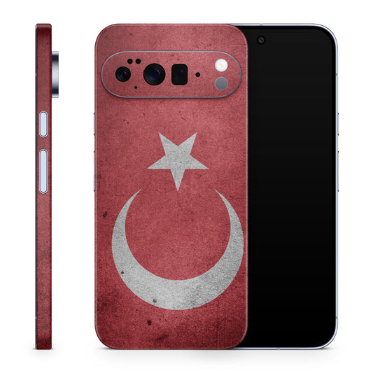 Google Pixel 10 Pro Skin Schutzfolie Vinyl Cover Türkei Vinatge Aufkleber Skins4u
