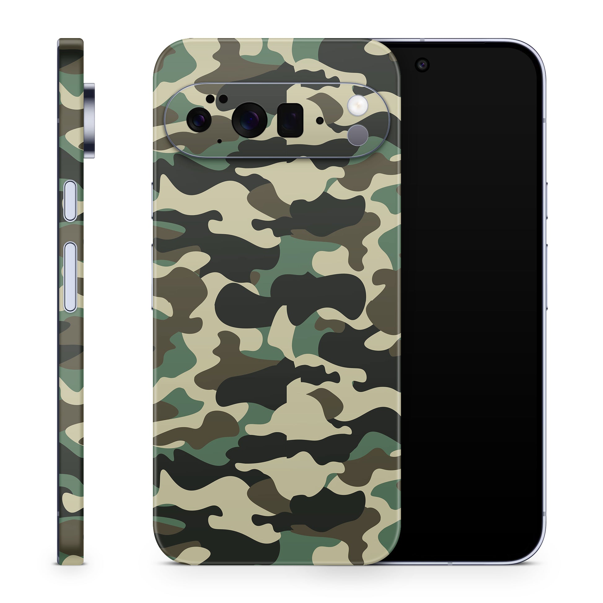 Google Pixel 10 Pro Skin Schutzfolie Vinyl Cover Wood Camo Aufkleber Skins4u