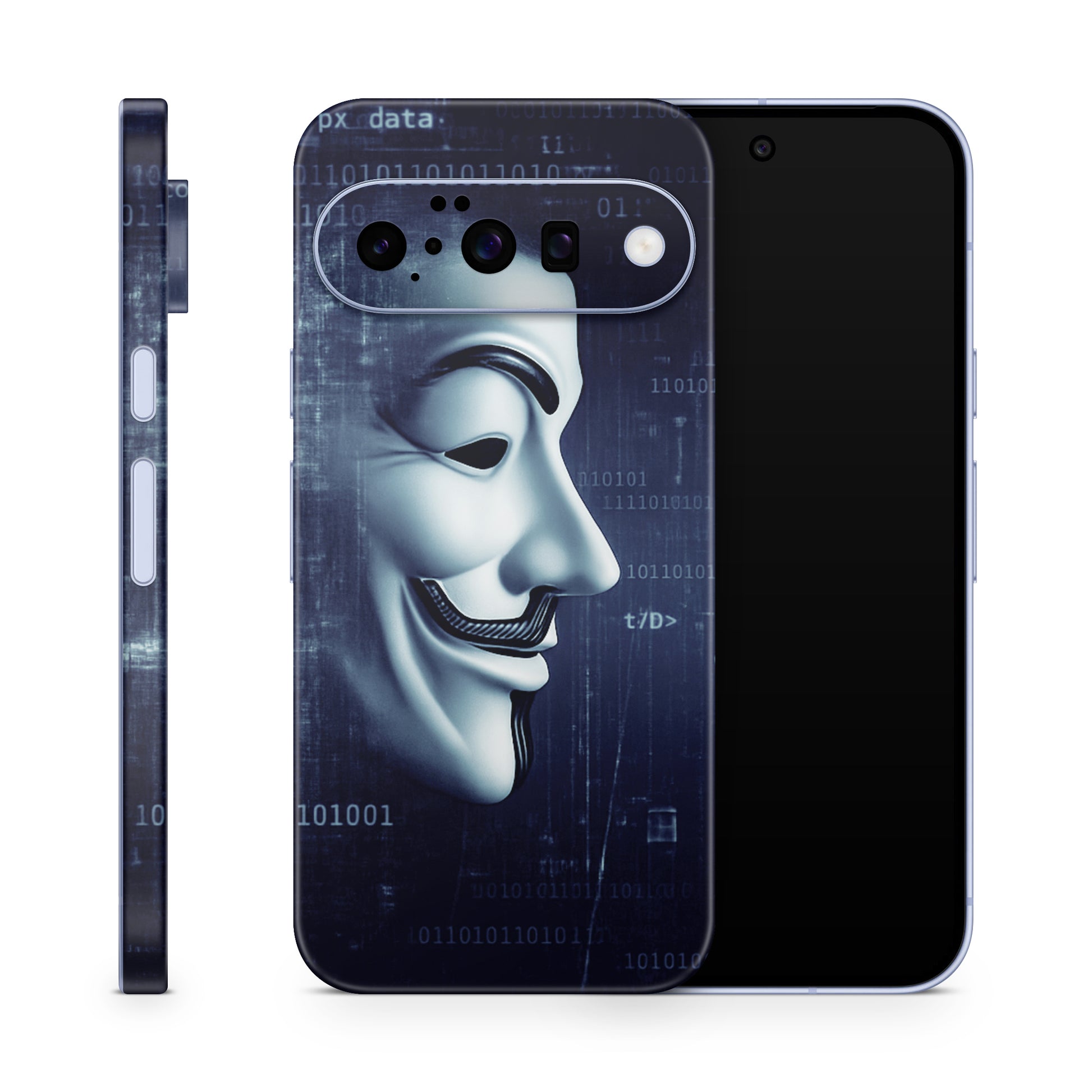 Google Pixel 10 Skin Schutzfolie Vinyl Cover Anonymous Aufkleber Skins4u