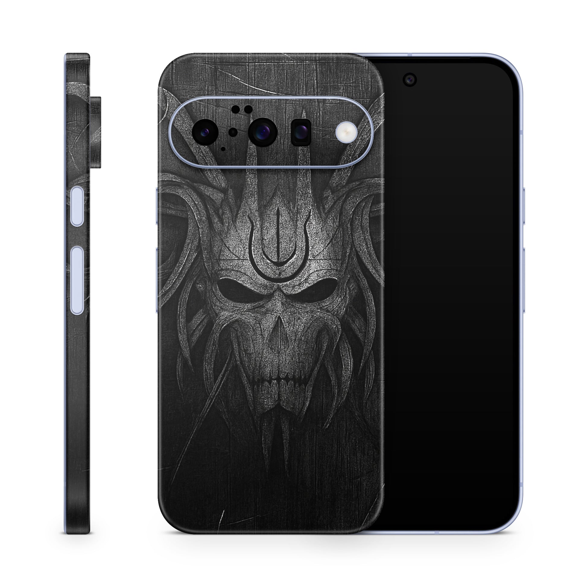 Google Pixel 10 Skin Schutzfolie Vinyl Cover Black Demon Aufkleber Skins4u