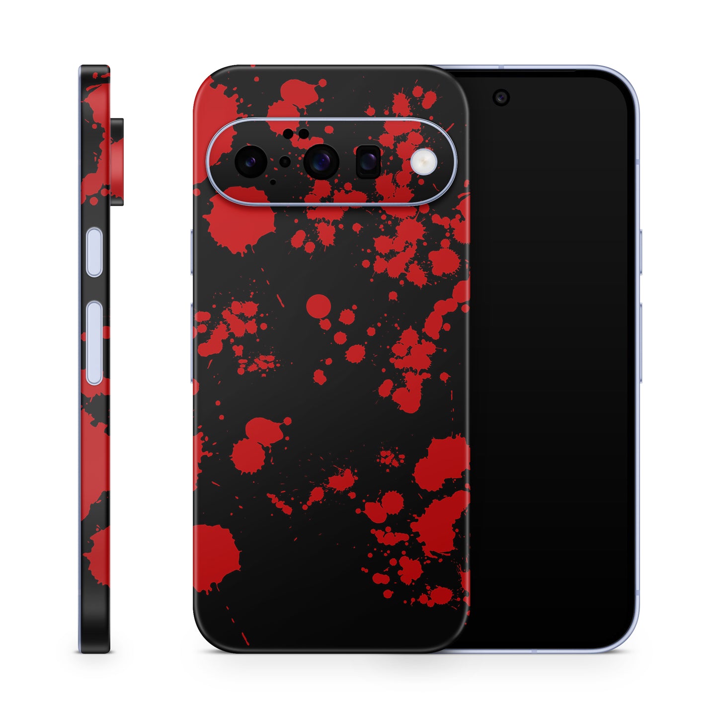 Google Pixel 10 Skin Schutzfolie Vinyl Cover Blood Black Aufkleber Skins4u