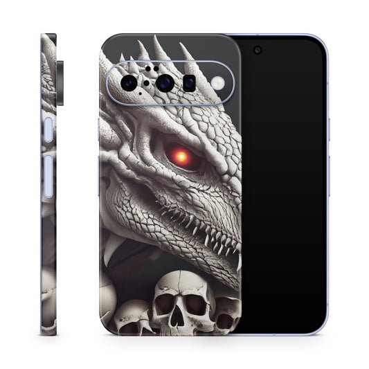 Google Pixel 10 Skin Schutzfolie Vinyl Cover Dragonskull Aufkleber Skins4u