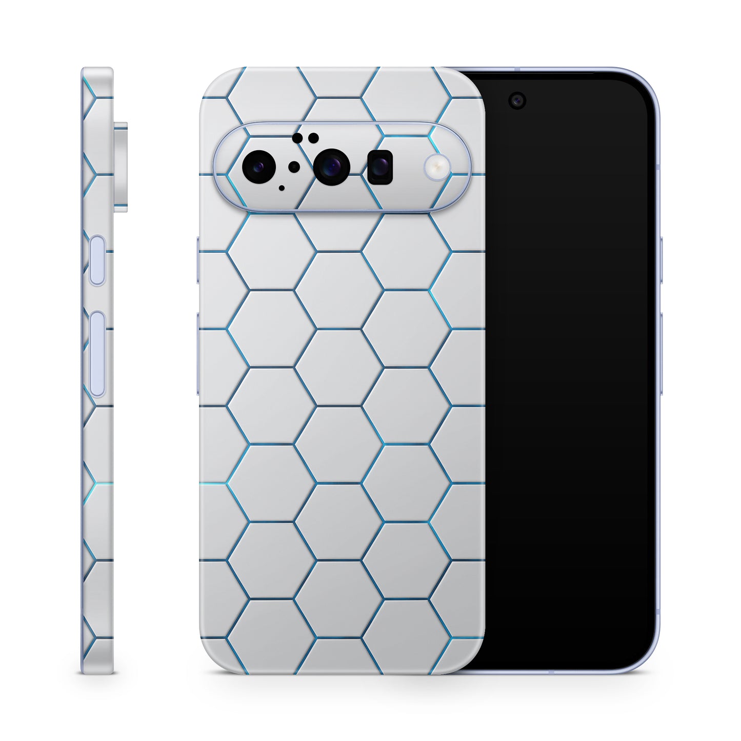 Google Pixel 10a Skin Schutzfolie Vinyl Cover Exo Light Blue