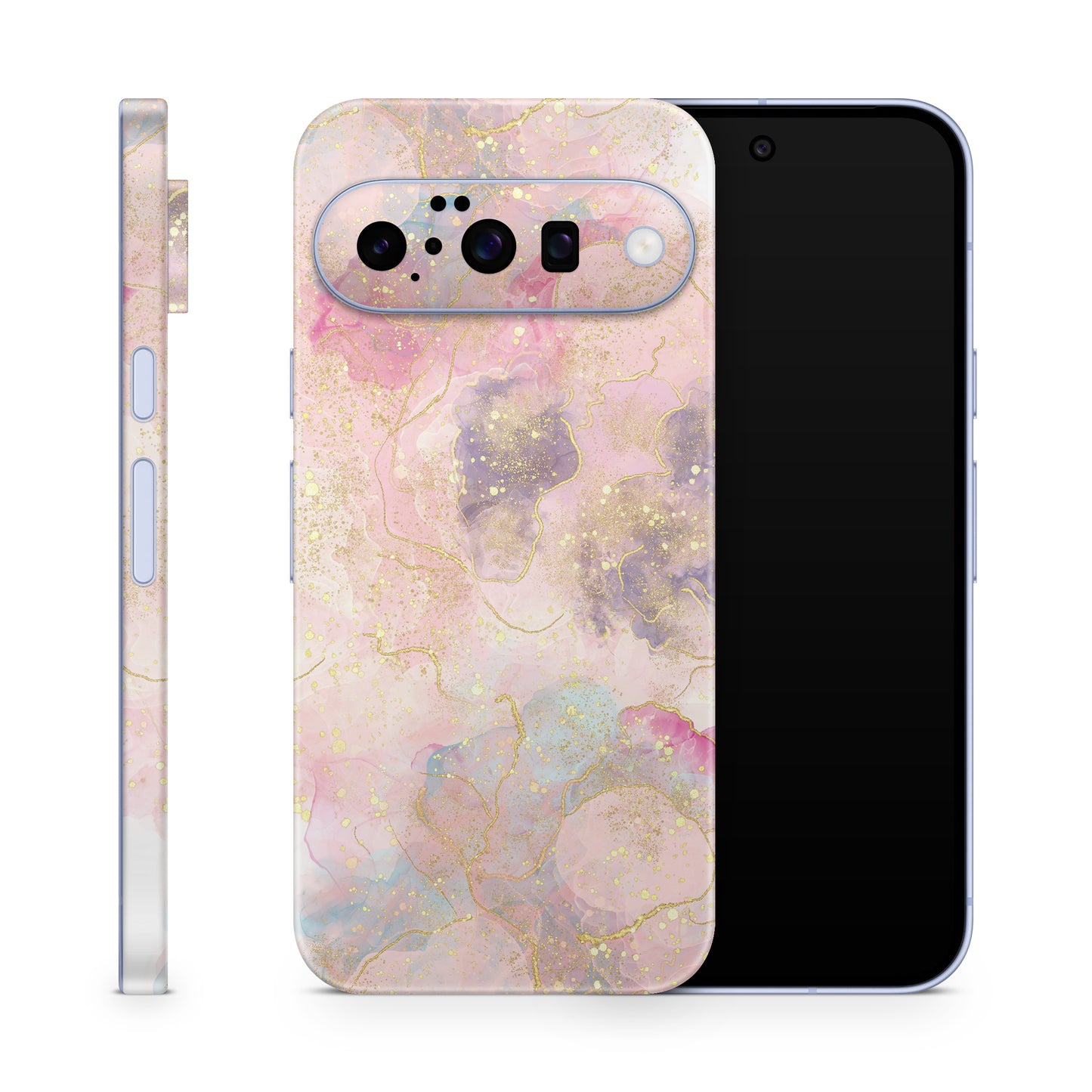 Google Pixel 10 Skin Schutzfolie Vinyl Cover Glitter rose Aufkleber Skins4u