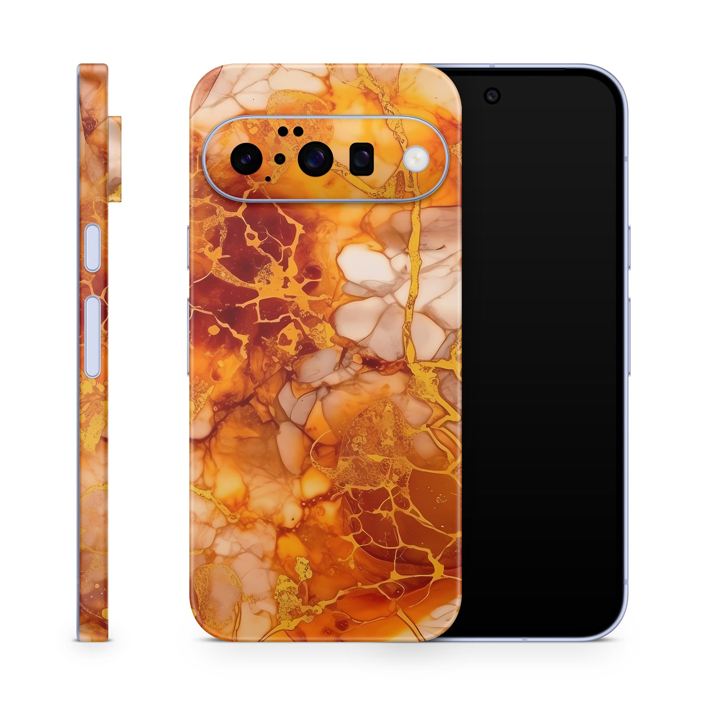 Google Pixel 10 Skin Schutzfolie Vinyl Cover Herbstgold Aufkleber Skins4u