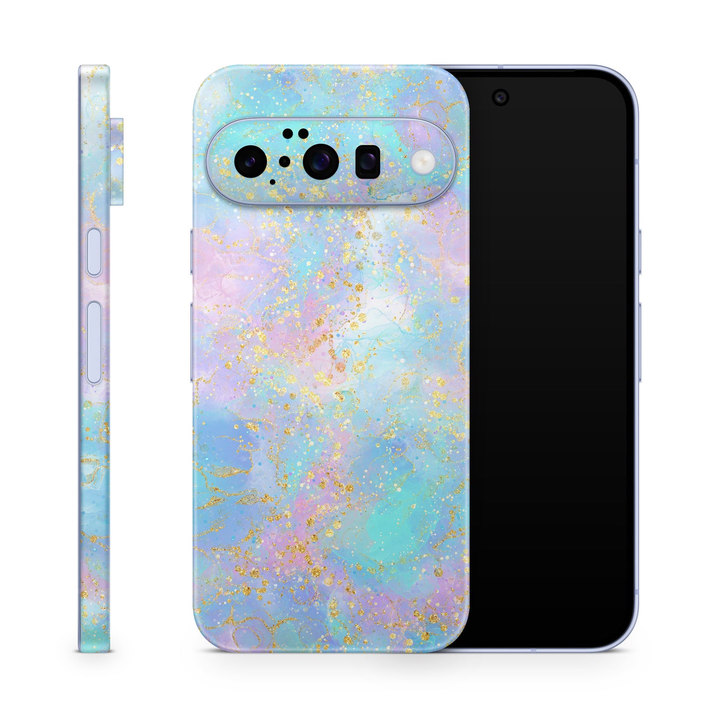 Google Pixel 10 Skin Schutzfolie Vinyl Cover Pink Glitter Dreams Aufkleber Skins4u