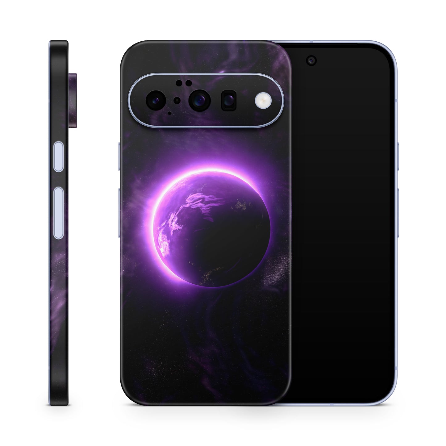 Google Pixel 10 Skin Schutzfolie Vinyl Cover Purple Space Aufkleber Skins4u