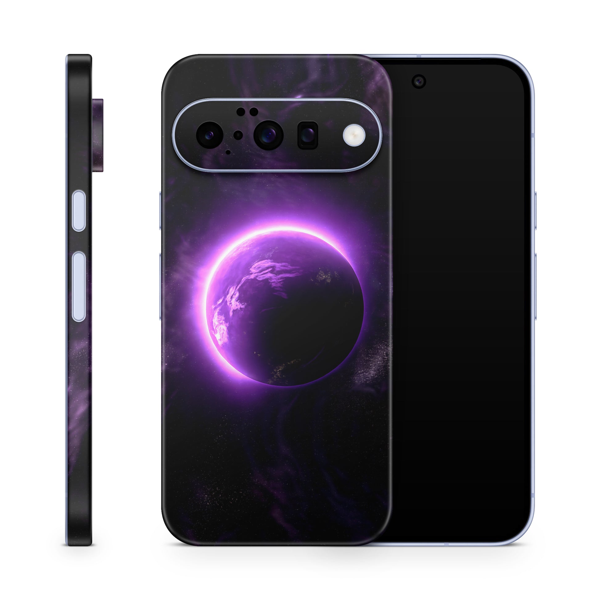 Google Pixel 10 Skin Schutzfolie Vinyl Cover Purple Space Aufkleber Skins4u