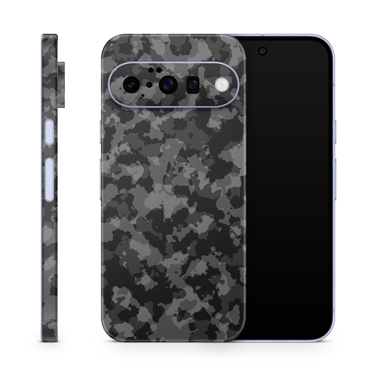 Google Pixel 10 Skin Schutzfolie Vinyl Cover Shadow Camo grau Aufkleber Skins4u