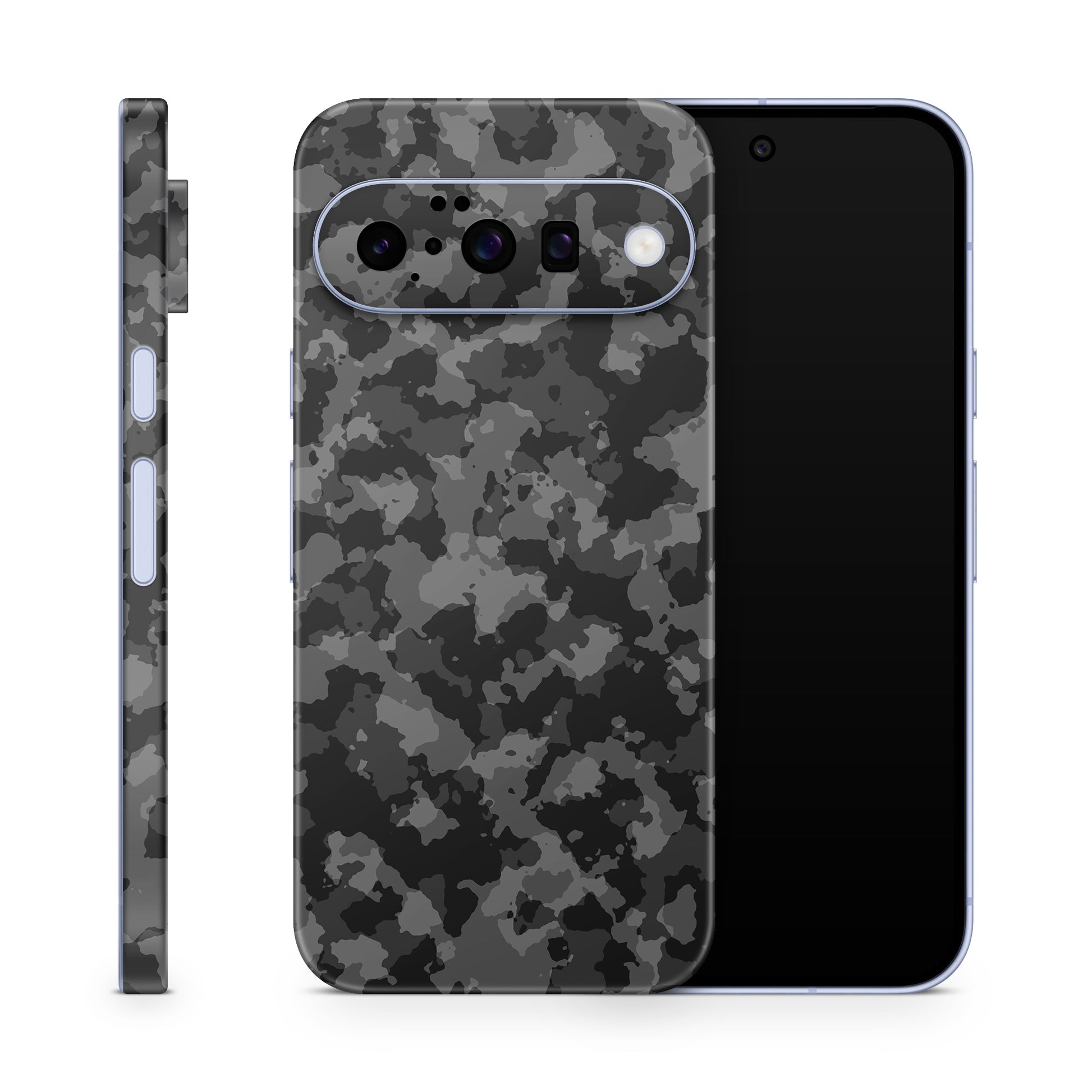 Google Pixel 10 Skin Schutzfolie Vinyl Cover Shadow Camo grau Aufkleber Skins4u