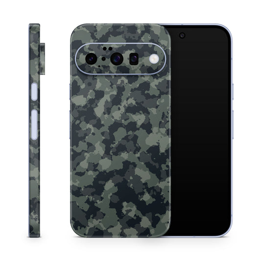 Google Pixel 10a Skin Schutzfolie Vinyl Cover Shadow Camo green