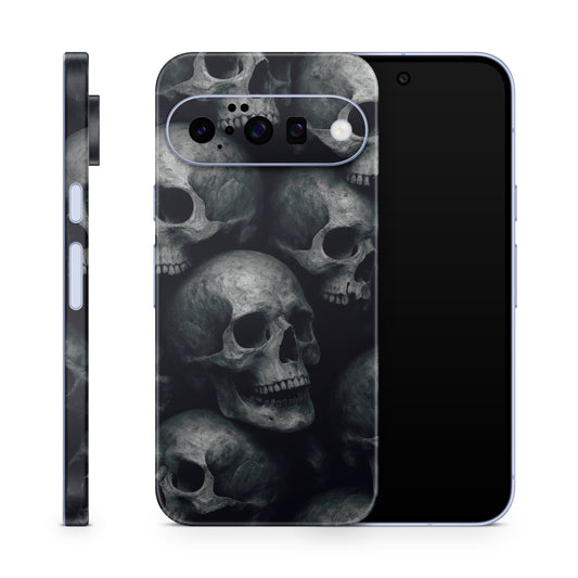 Google Pixel 10 Skin Schutzfolie Vinyl Cover Skulls KI25 Aufkleber Skins4u