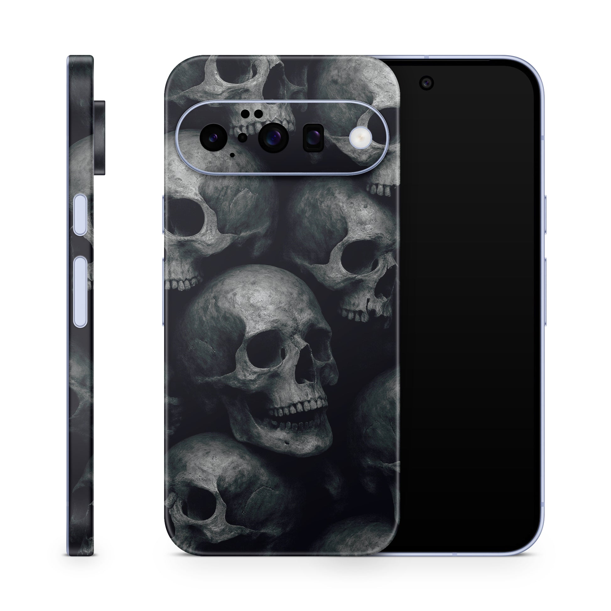 Google Pixel 10a Skin Schutzfolie Vinyl Cover Skulls KI25 Aufkleber Skins4u