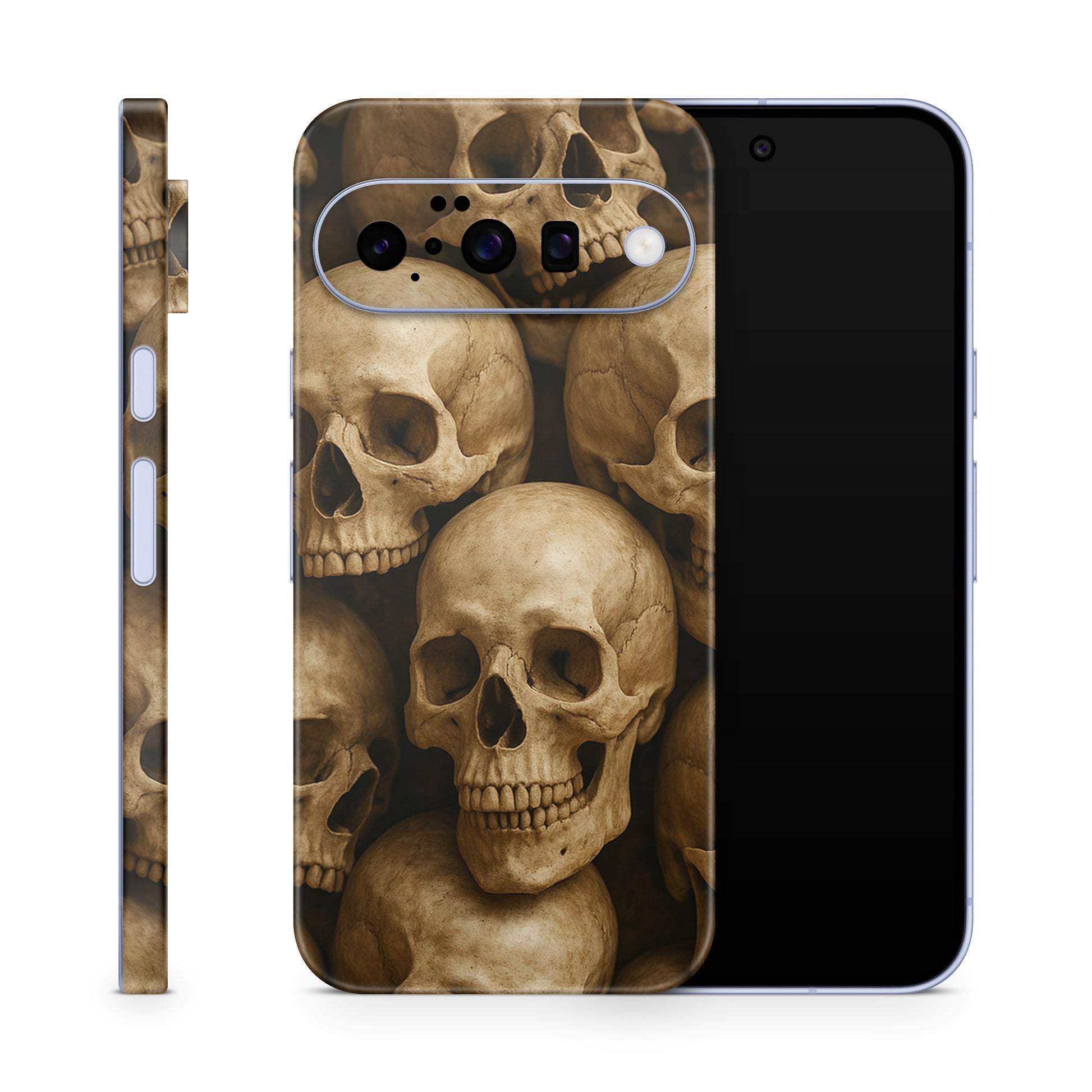 Google Pixel 10 Skin Schutzfolie Vinyl Cover Skulls Lite KI2 Aufkleber Skins4u