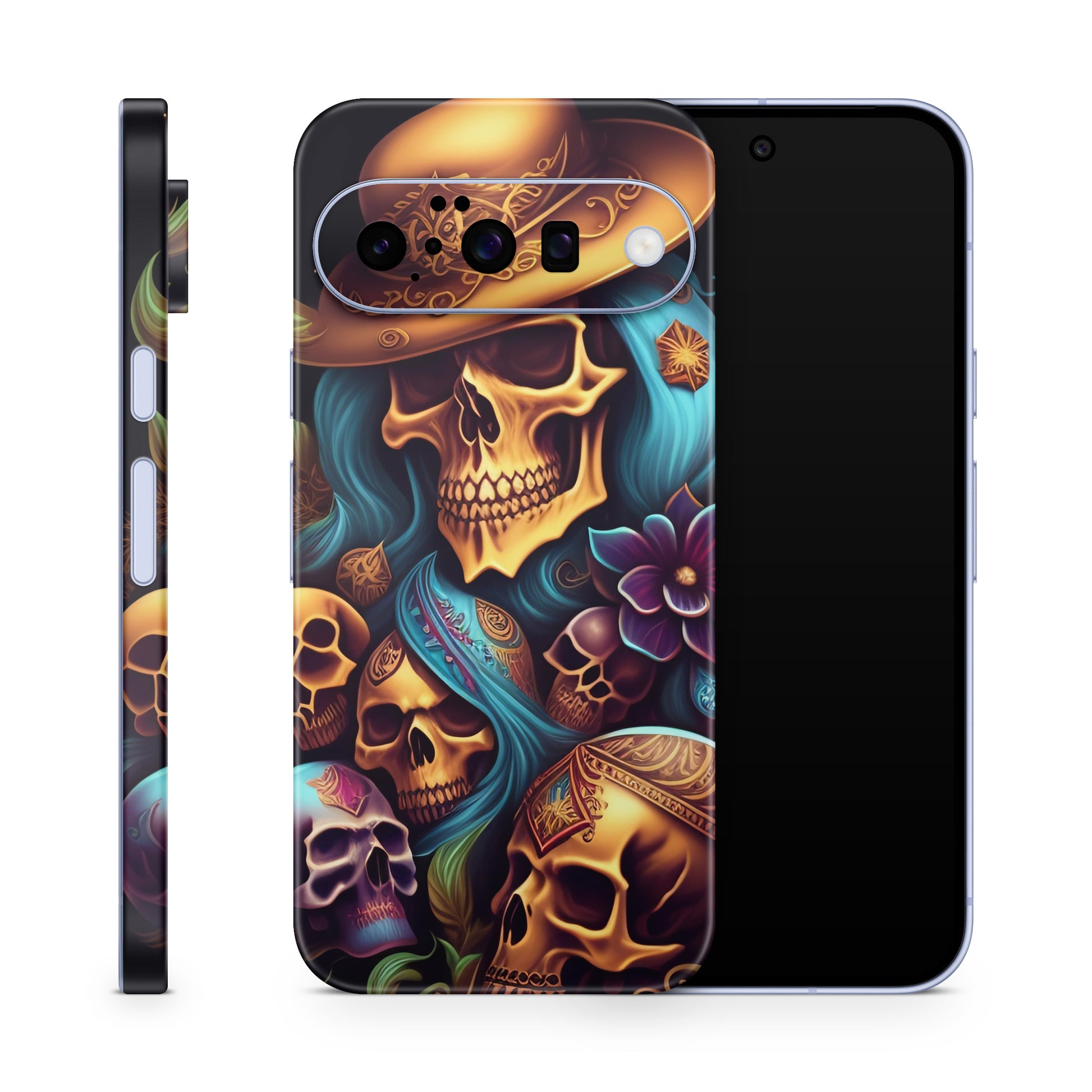 Google Pixel 10 Skin Schutzfolie Vinyl Cover Skulltaker Aufkleber Skins4u