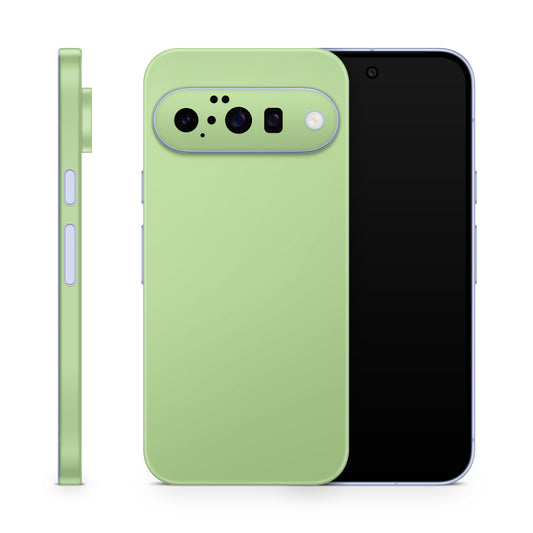 Google Pixel 10a Skin Schutzfolie Vinyl Cover Solid State Apfelgrün
