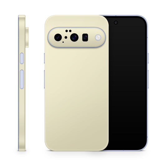 Google Pixel 10a Skin Schutzfolie Vinyl Cover Solid State Creme