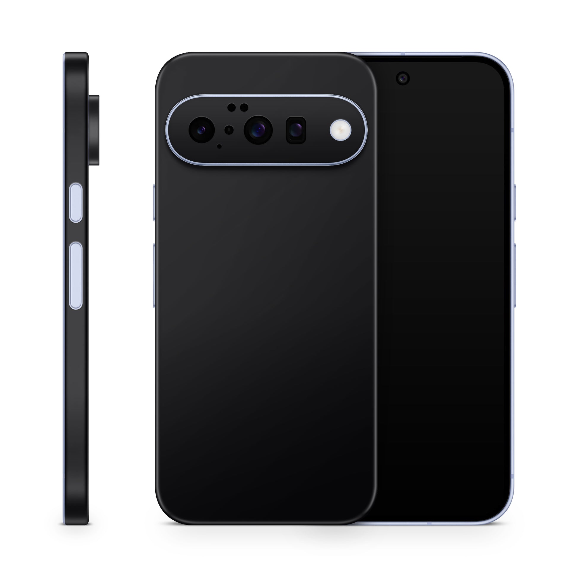 Google Pixel 10 Skin Schutzfolie Vinyl Cover Solid State Schwarz Aufkleber Skins4u