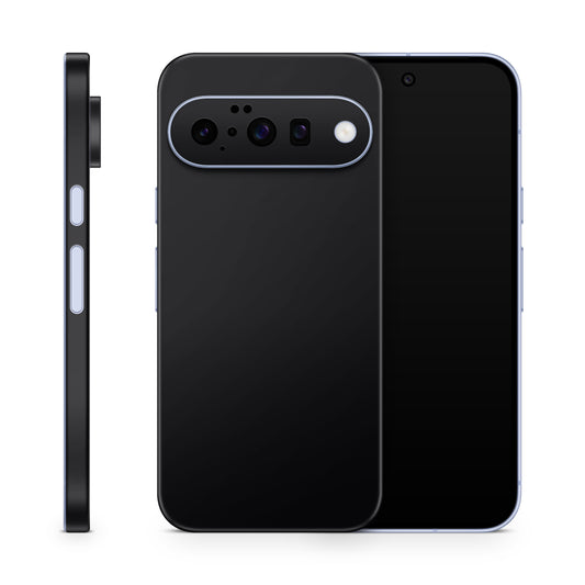 Google Pixel 10a Skin Schutzfolie Vinyl Cover Solid State Schwarz Aufkleber Skins4u