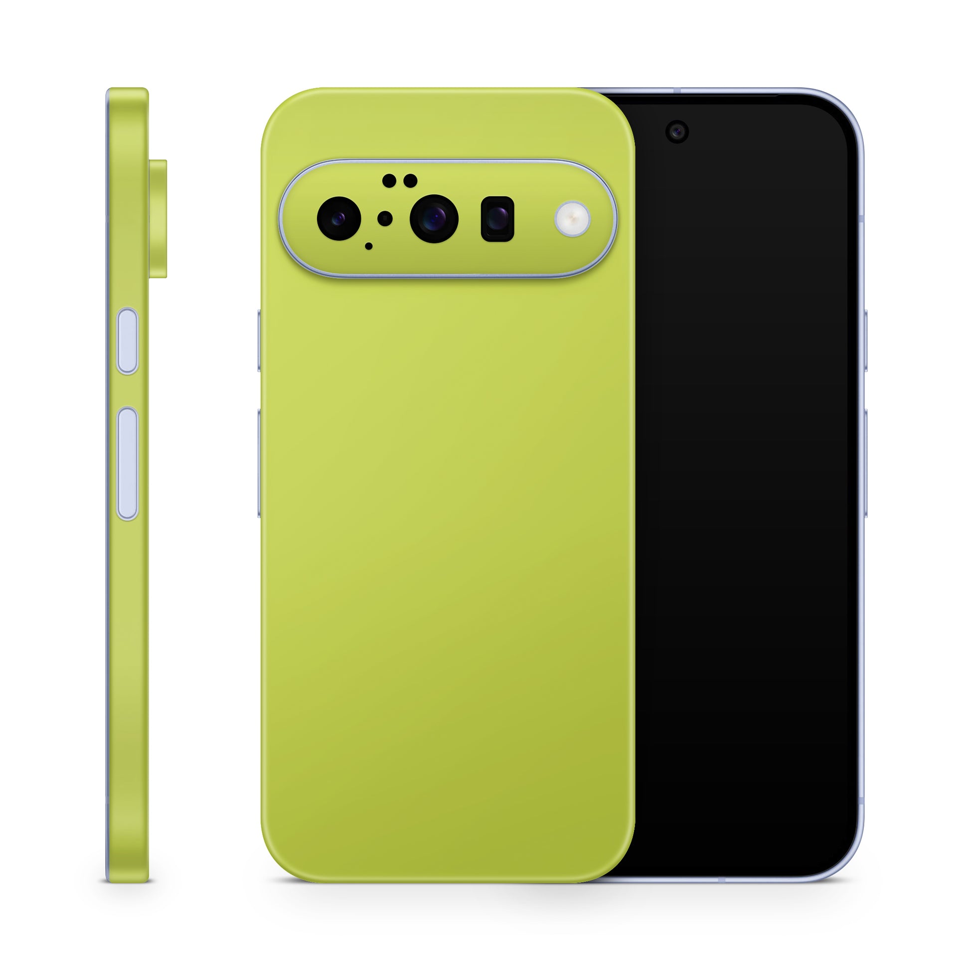 Google Pixel 10 Skin Schutzfolie Vinyl Cover Solid State lime Aufkleber Skins4u