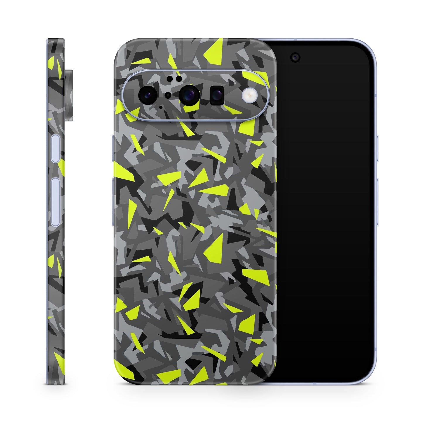 Google Pixel 10 Skin Schutzfolie Vinyl Cover Splatter Yellow Aufkleber Skins4u