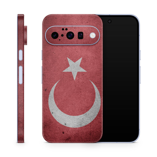 Google Pixel 10 Skin Schutzfolie Vinyl Cover Türkei Vinatge Aufkleber Skins4u