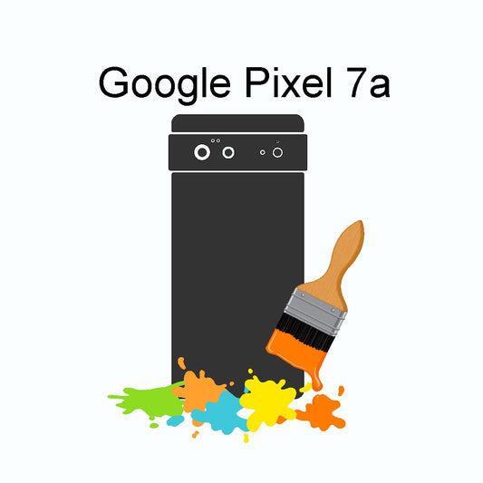 Google Pixel 7a Skin individuell selbst gestalten und personalisieren Wunschbild Text cpb_product Skins4u   