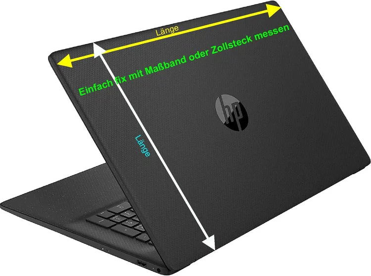 So misst du deinen Laptopdeckel richtig aus