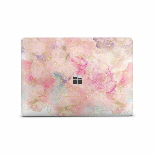 Microsoft Surface Laptop 3 4 5 Skin 13" Premium Vinylfolie Kratzerschutz Design Deluxe pink Elektronik-Sticker & -Aufkleber Skins4u   