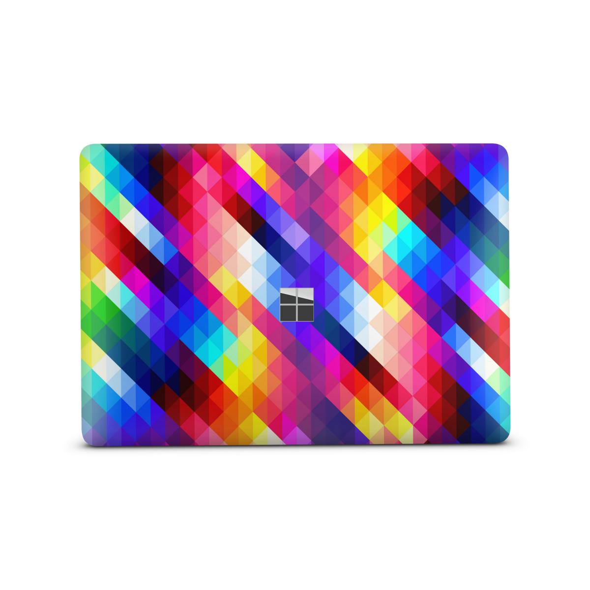 Microsoft Surface Laptop 3 4 5 Skin 13" Premium Vinylfolie Kratzerschutz Design Geo Elektronik-Sticker & -Aufkleber Skins4u   