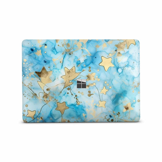 Microsoft Surface Laptop 3 4 5 Skin 13" Premium Vinylfolie Kratzerschutz Design Light Stars Elektronik-Sticker & -Aufkleber Skins4u   