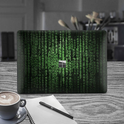 Microsoft Surface Laptop 3 4 5 Skin 13" Premium Vinylfolie Kratzerschutz Design Matrix Elektronik-Sticker & -Aufkleber Skins4u   