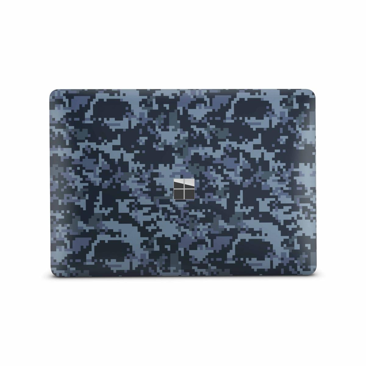 Microsoft Surface Laptop 3 4 5 Skin 13" Premium Vinylfolie Kratzerschutz Design Navy Camo Elektronik-Sticker & -Aufkleber Skins4u   