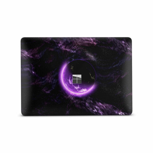 Microsoft Surface Laptop 3 4 5 Skin 13" Premium Vinylfolie Kratzerschutz Design Purple Space Elektronik-Sticker & -Aufkleber Skins4u   