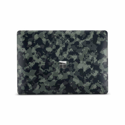 Microsoft Surface Laptop 3 4 5 Skin 13" Premium Vinylfolie Kratzerschutz Design Shadow Camo green Elektronik-Sticker & -Aufkleber Skins4u   