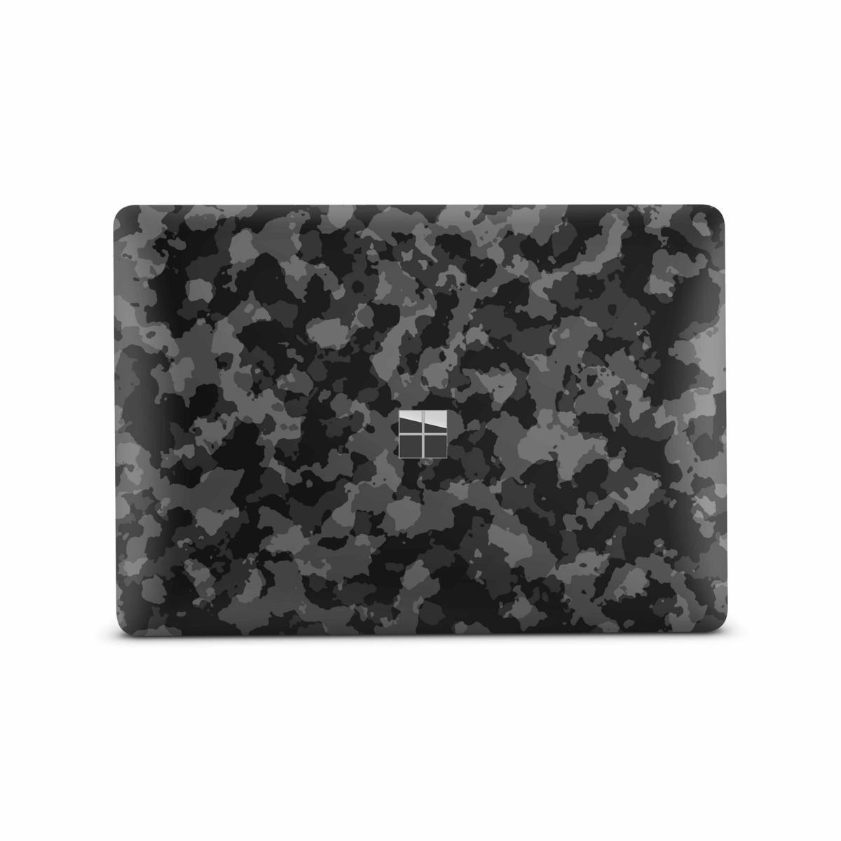 Microsoft Surface Laptop 3 4 5 Skin 13" Premium Vinylfolie Kratzerschutz Design Shadow Camo grau Elektronik-Sticker & -Aufkleber Skins4u   