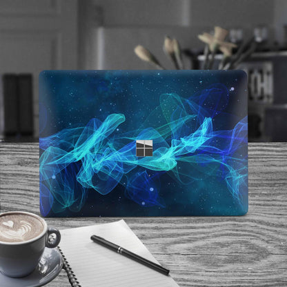 Microsoft Surface Laptop 3 4 5 Skin 13" Premium Vinylfolie Kratzerschutz Design Star Spiral Elektronik-Sticker & -Aufkleber Skins4u   