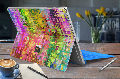 Microsoft Surface Pro Skins Design Vinyl Premium Folie Modellwahl Motiv Abstract Aufkleber skins4u   