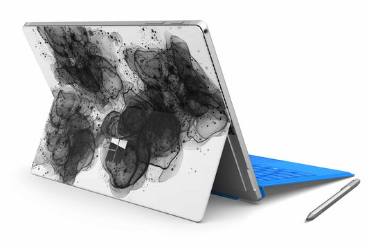 Microsoft Surface Pro 9 Skin Design Vinyl Premium Folie Modellwahl Motiv Black & White Aufkleber skins4u   