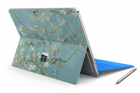 Microsoft Surface Pro 7 / 7+ Skin Design Vinyl Premium Folie Modellwahl Motiv Blossoming Aufkleber skins4u   